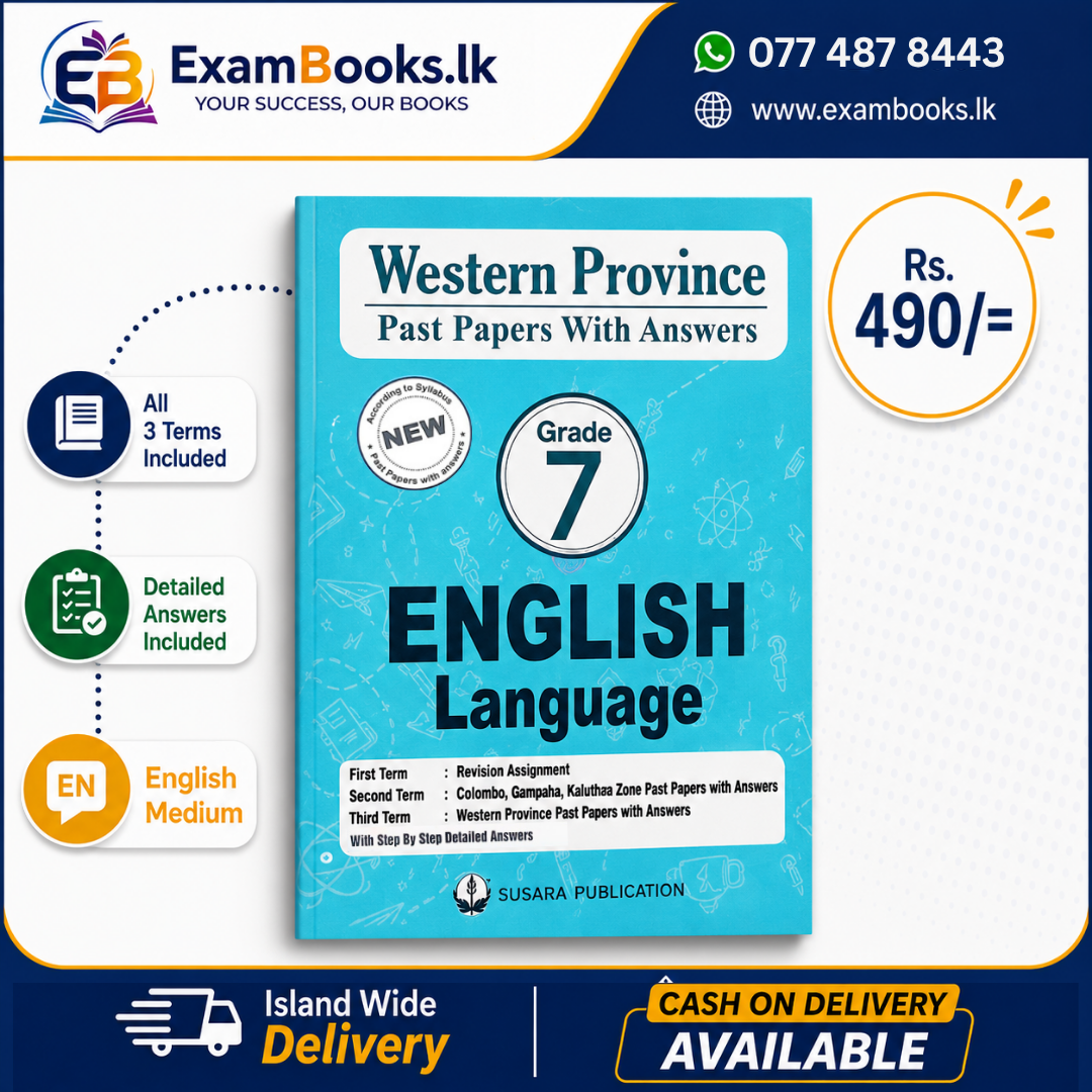 Grade 7 English Language – Western Province Past Papers